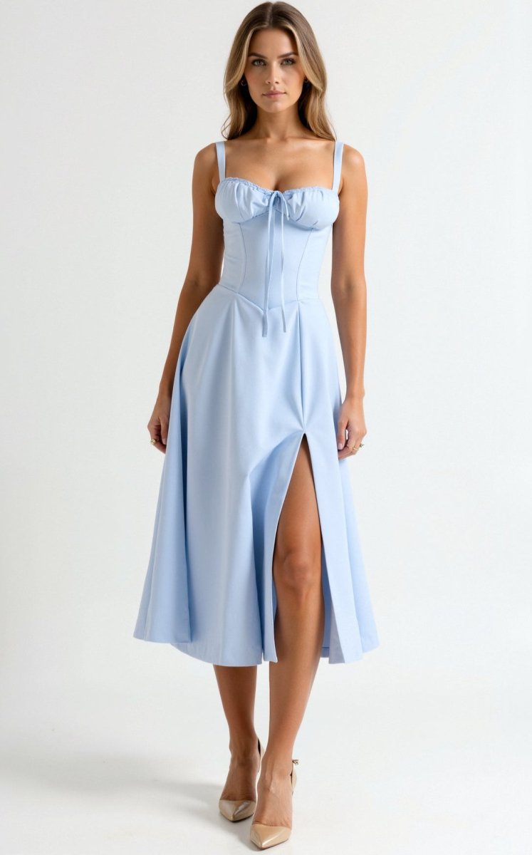 Julia™ | Vestido Midi Elegante - | Benedita Lisboa