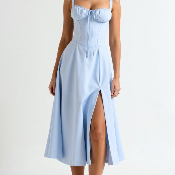 Julia™ | Vestido Midi Elegante - | Benedita Lisboa