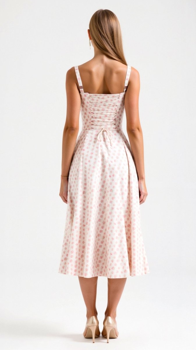 Julia™ | Vestido Midi Elegante - | Benedita Lisboa