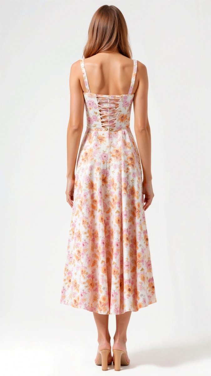 Julia™ | Vestido Midi Elegante - | Benedita Lisboa