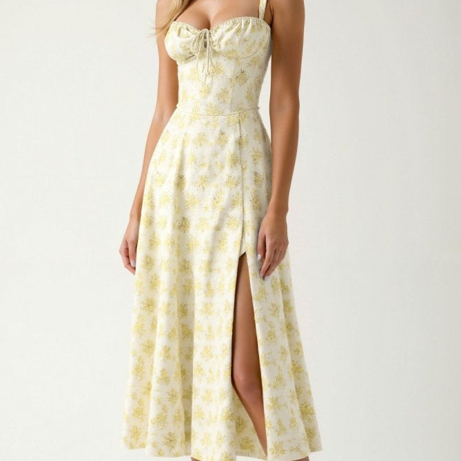 Julia™ | Vestido Midi Elegante - | Benedita Lisboa