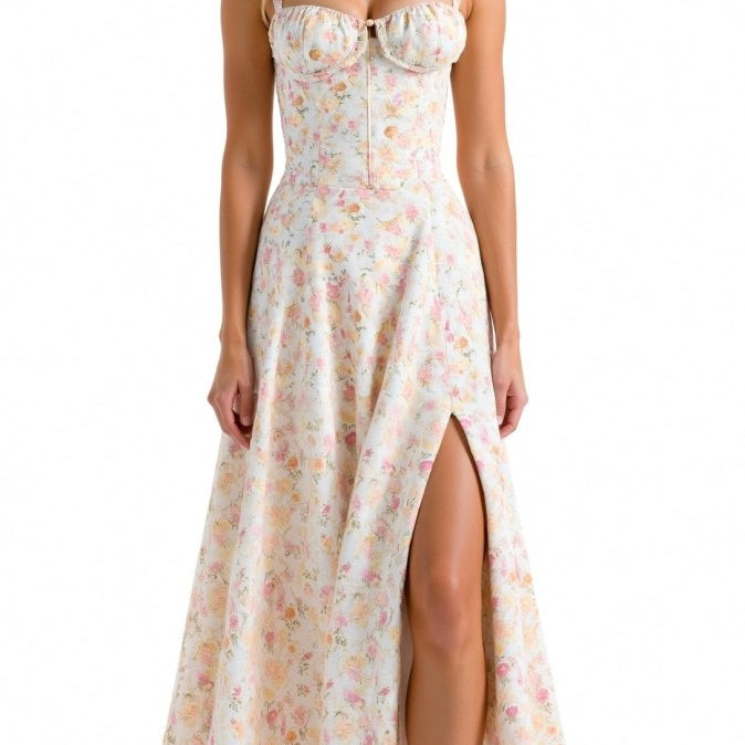 Julia™ | Vestido Midi Elegante - | Benedita Lisboa