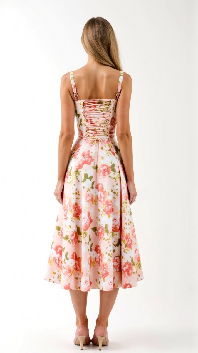 Julia™ | Vestido Midi Elegante - | Benedita Lisboa