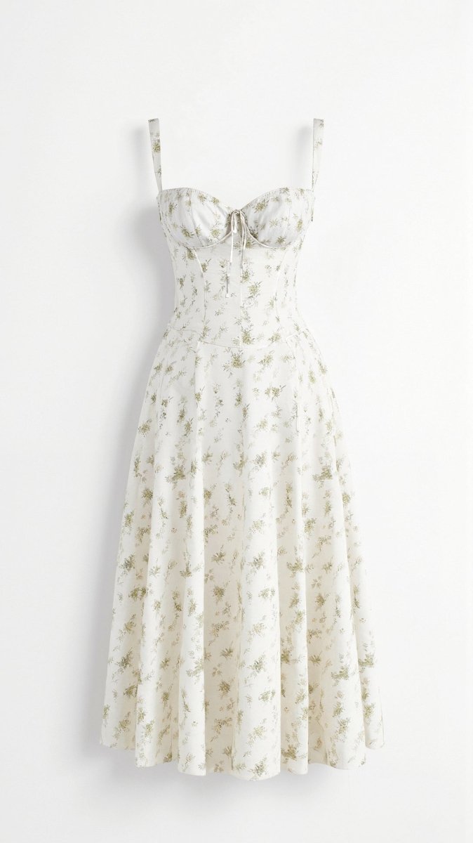 Julia™ | Vestido Midi Elegante - | Benedita Lisboa