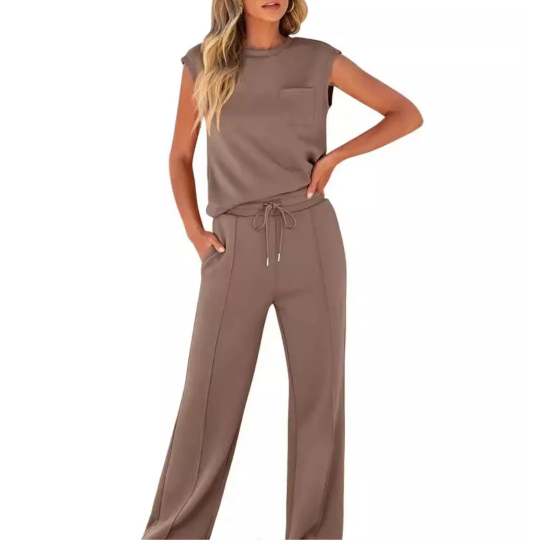 KAIYA™ | Conjunto de Primavera Leve, Elegante e Confortável - Conjunto casual | Benedita Lisboa