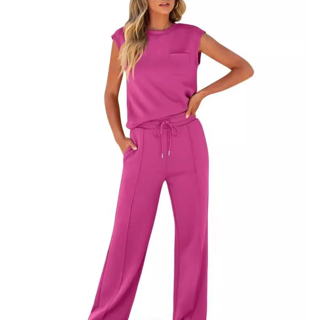 KAIYA™ | Conjunto de Primavera Leve, Elegante e Confortável - Conjunto casual | Benedita Lisboa