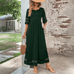Katherine™ | Vestido Elegante Que Cobre a Barriga - | Benedita Lisboa