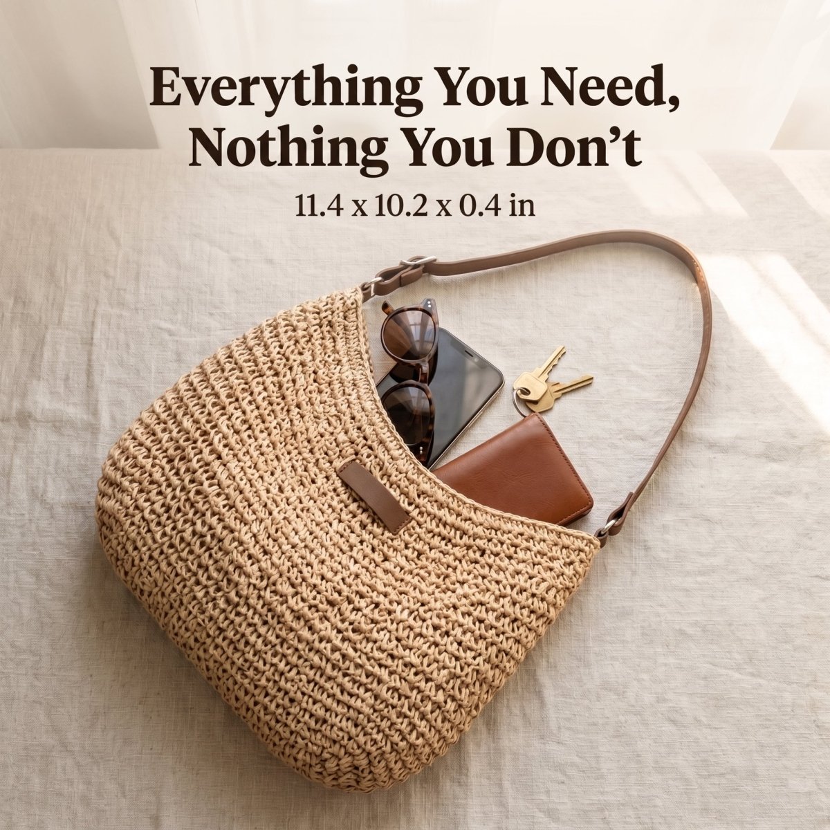 Kathy | Bolsa Woven Elegante - | Benedita Lisboa