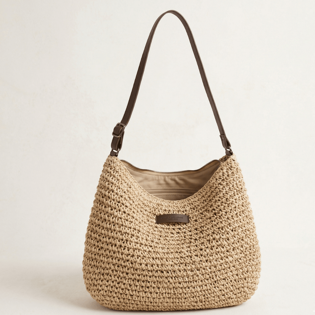 Kathy | Bolsa Woven Elegante - | Benedita Lisboa