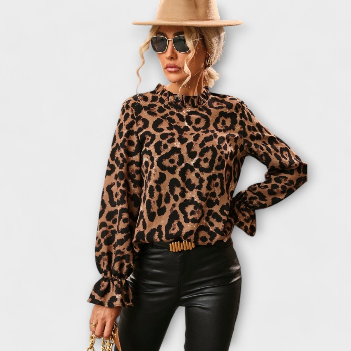 Kayla™ | Blusa Leopardo - | Benedita Lisboa