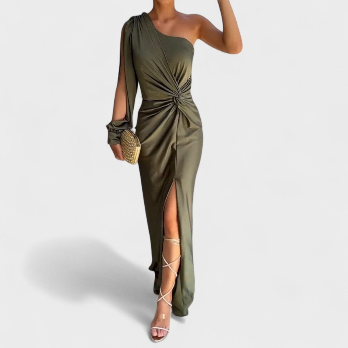 Kelly™ | Vestido de festa assimétrico - | Benedita Lisboa