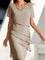 KENDRA™ | Vestido Elegante Fluido em Camadas - Vestido elegante | Benedita Lisboa