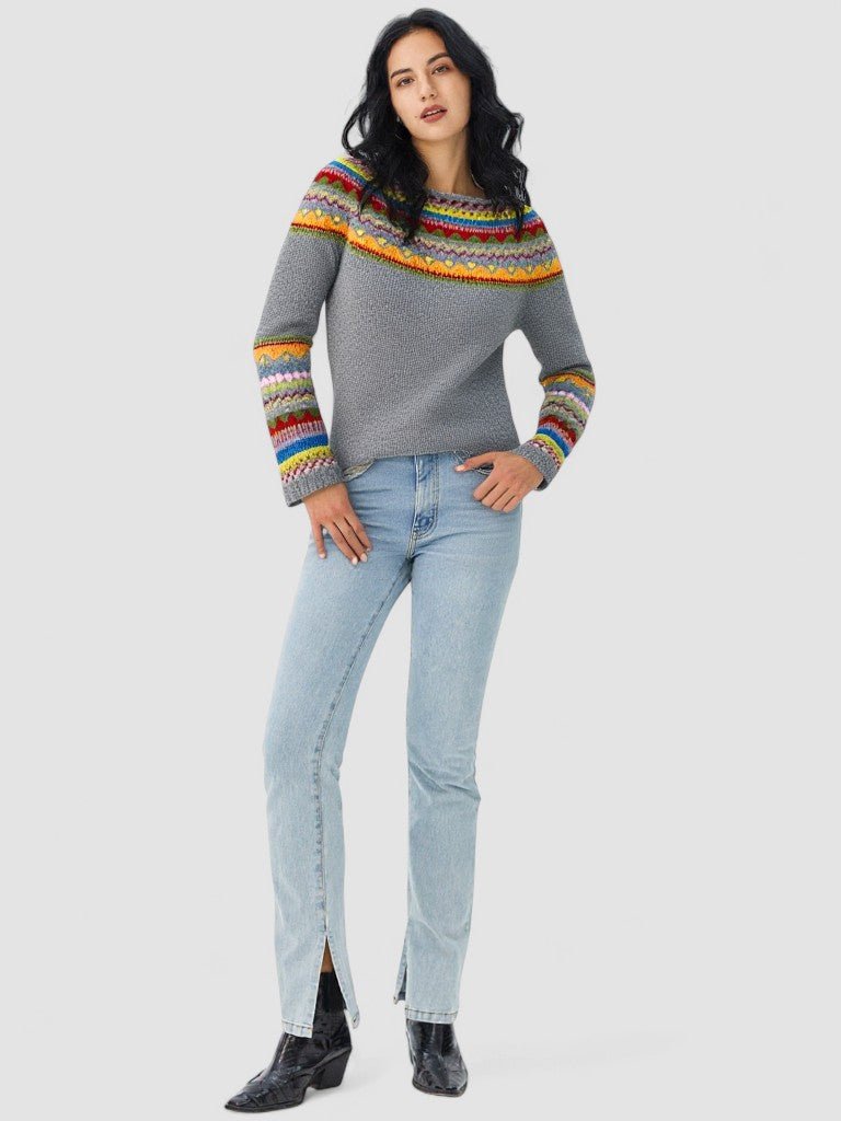 Kirra™ | Suéter Retro - | Benedita Lisboa