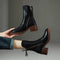 Klara™ - Botas em pele - | Benedita Lisboa