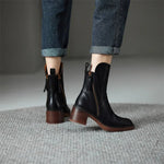 Klara™ - Botas em pele - | Benedita Lisboa