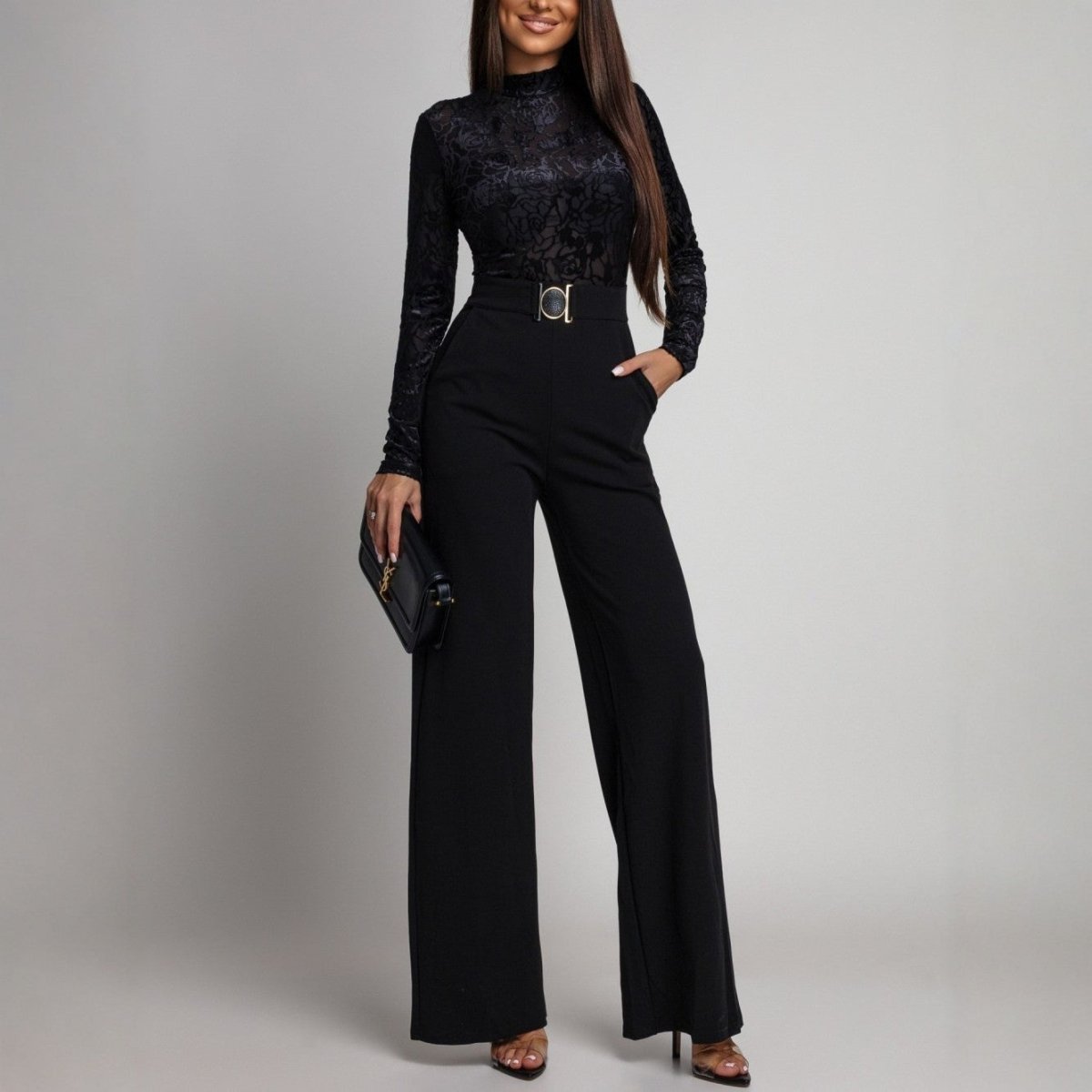 Lace™ | Macacão Elegante com Renda - 0 | Benedita Lisboa