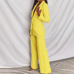 Lara™ | Elegante Blazer e Conjunto de Calças - | Benedita Lisboa