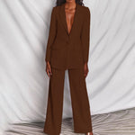 Lara™ | Elegante Blazer e Conjunto de Calças - | Benedita Lisboa