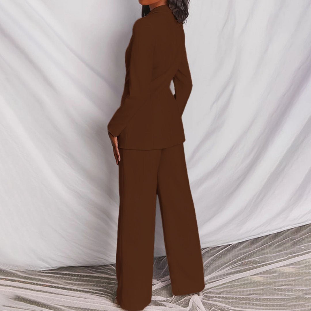 Lara™ | Elegante Blazer e Conjunto de Calças - | Benedita Lisboa