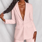 Lara™ | Elegante Blazer e Conjunto de Calças - | Benedita Lisboa