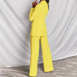Lara™ | Elegante Blazer e Conjunto de Calças - | Benedita Lisboa