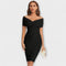 Lara™ | Mini vestido elegante com decote em V - | Benedita Lisboa