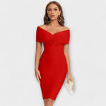 Lara™ | Mini vestido elegante com decote em V - | Benedita Lisboa