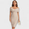 Lara™ | Mini vestido elegante com decote em V - | Benedita Lisboa