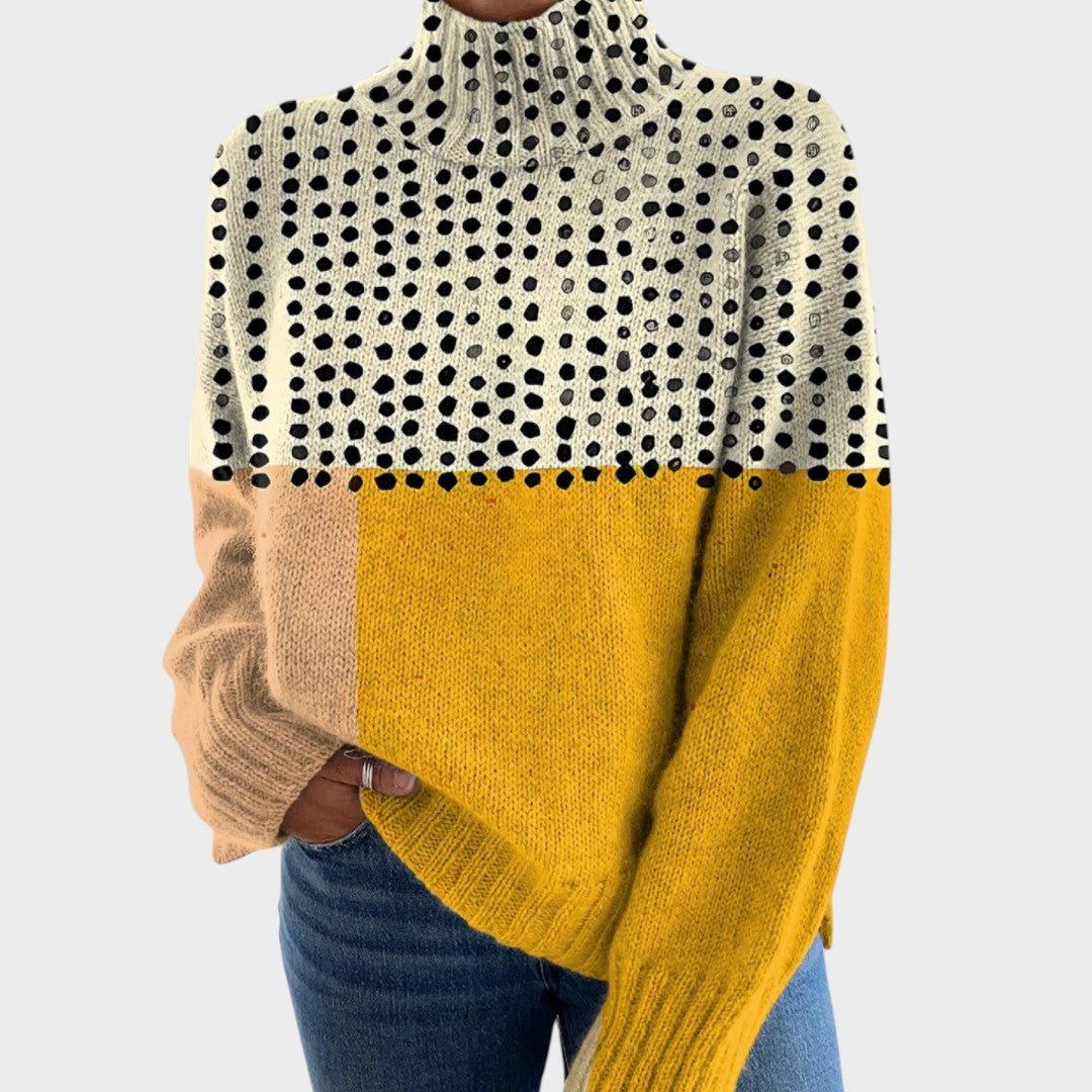 Laura™ | Camisola de Malha Artística - | Benedita Lisboa