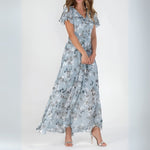 Laura™ | Vestido Floral Elegante - | Benedita Lisboa