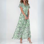 Laura™ | Vestido Floral Elegante - | Benedita Lisboa