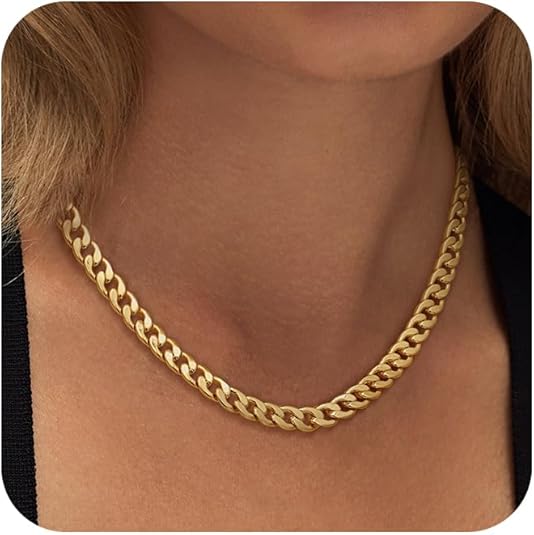 Leonor - Colar Chunky com Elos Cubanhos - | Benedita Lisboa