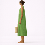 Leonor™ | Vestido Midi Fresco para o Dia a Dia - Vestido | Benedita Lisboa