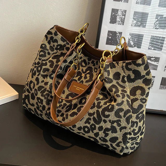Leopardo | Mala Com Estampa Selvagem - | Benedita Lisboa