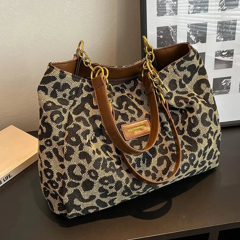 Leopardo | Mala Com Estampa Selvagem - | Benedita Lisboa