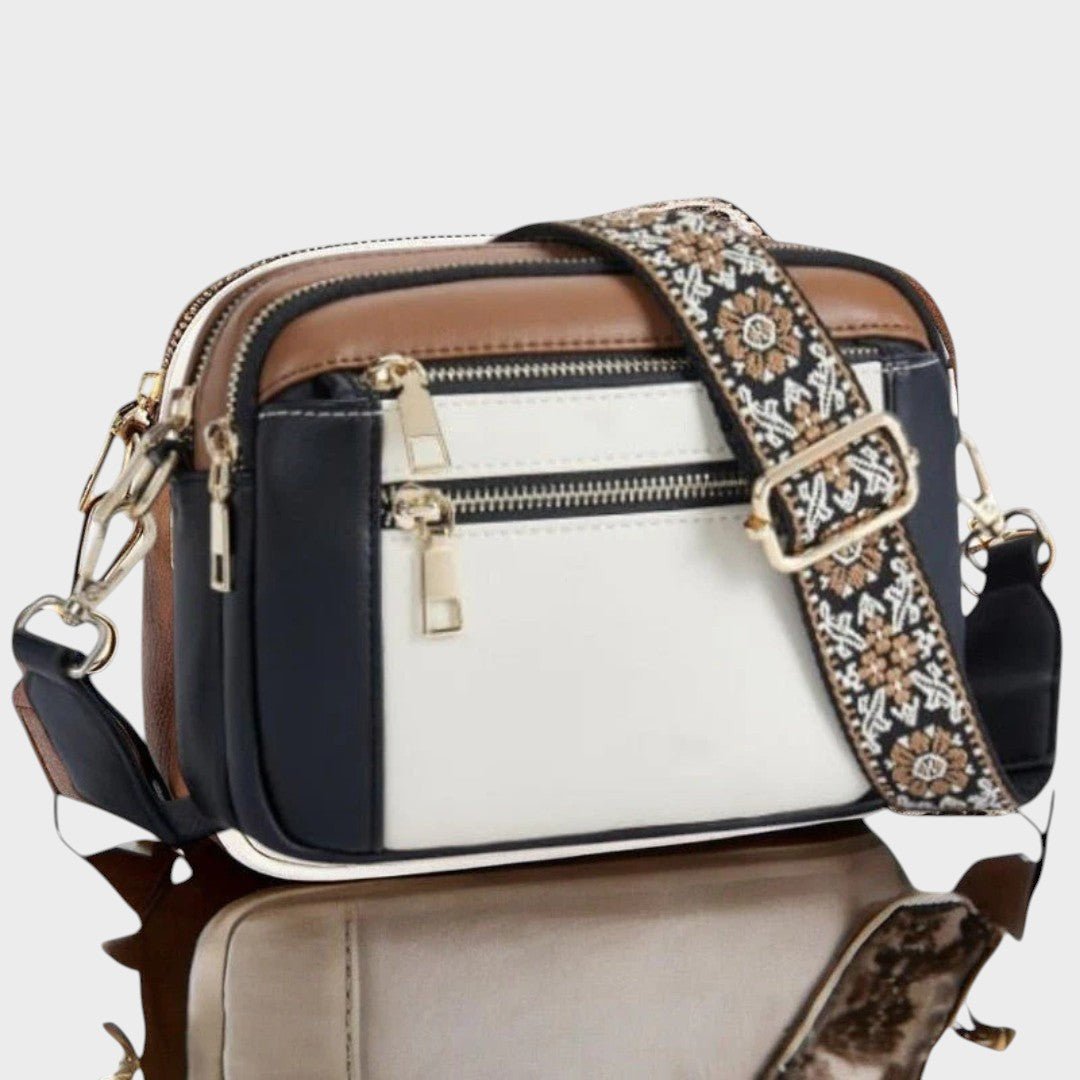 Lia™ | Bolsa de ombro refinada - | Benedita Lisboa