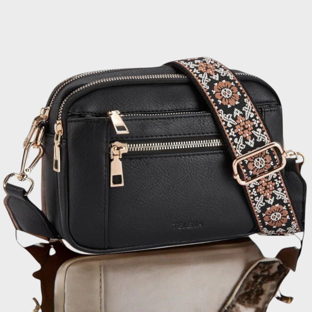Lia™ | Bolsa de ombro refinada - | Benedita Lisboa