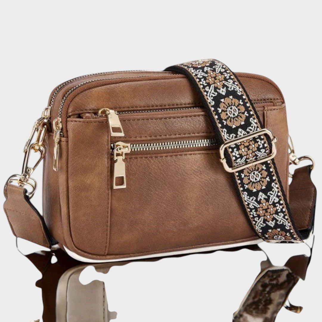 Lia™ | Bolsa de ombro refinada - | Benedita Lisboa