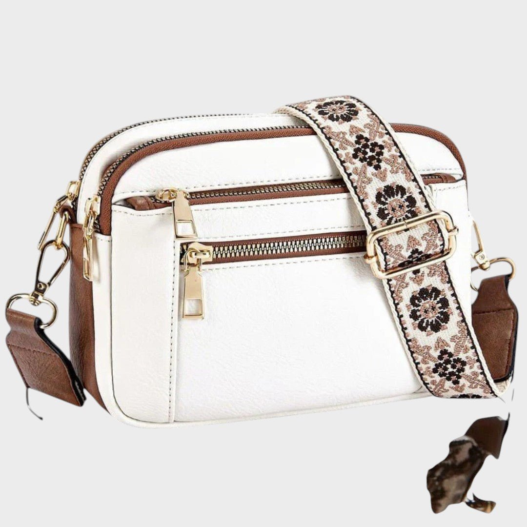 Lia™ | Bolsa de ombro refinada - | Benedita Lisboa