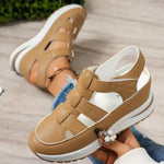 Lídia™ | Sandálias Ortopédicas Max Comfort com Atacadores de Velcro - | Benedita Lisboa
