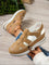 Lídia™ | Sandálias Ortopédicas Max Comfort com Atacadores de Velcro - | Benedita Lisboa