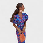 Lily™ | Vestido Fuego Tropical - | Benedita Lisboa