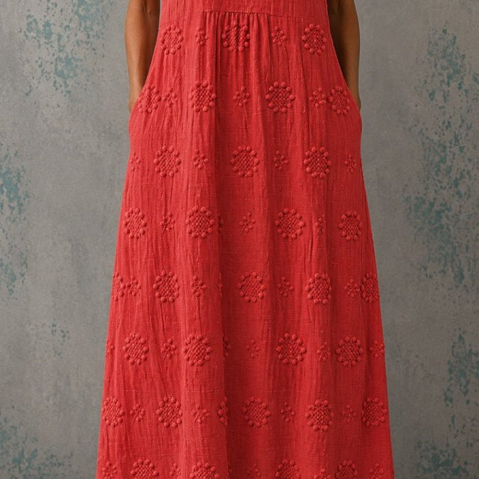 Linda | Vestido de Linho Sem Mangas - | Benedita Lisboa