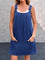 Lisa™ | Vestido de Alças em Denim Perfeito para o Verão - | Benedita Lisboa