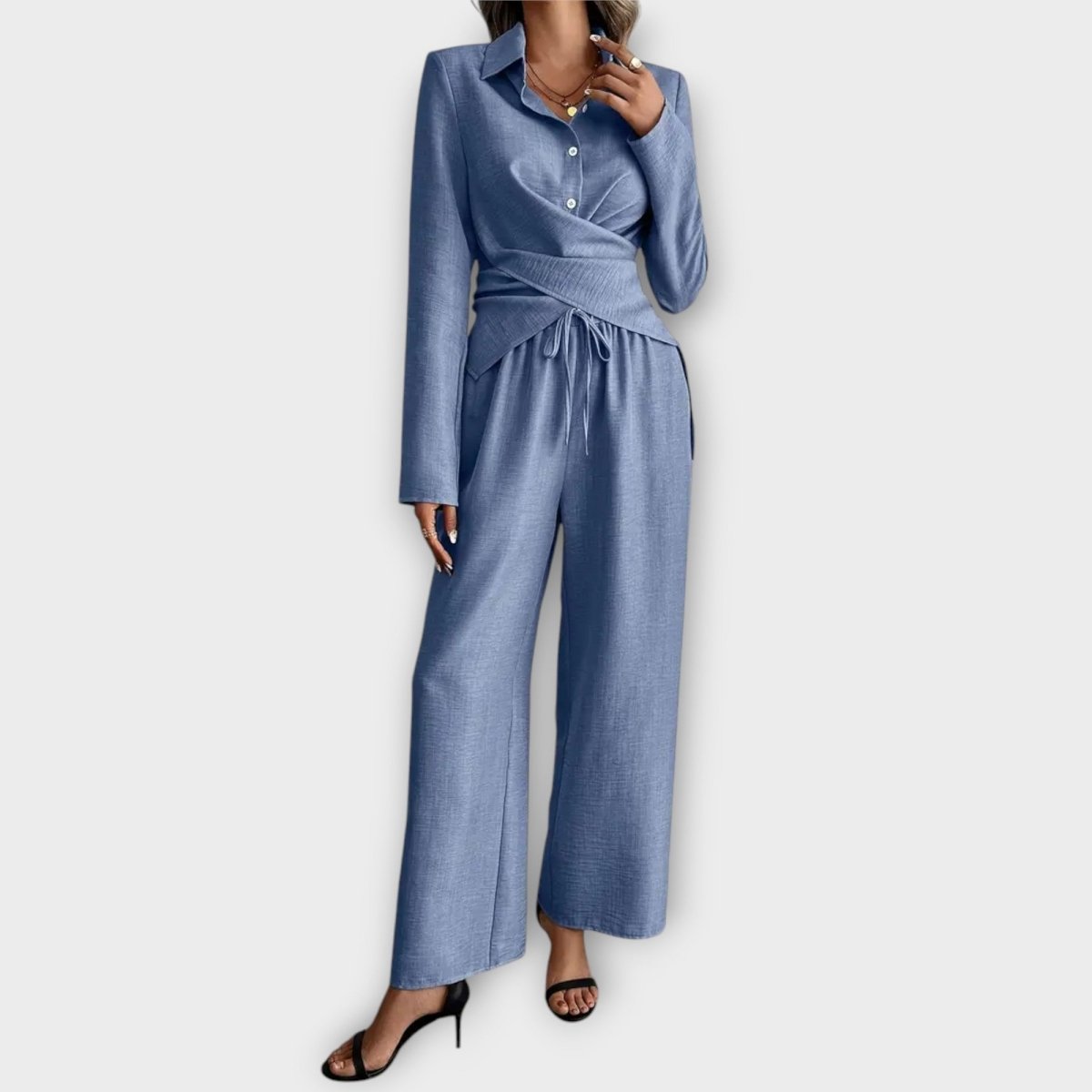 Livia™ | Conjunto elegante de 2 peças - | Benedita Lisboa