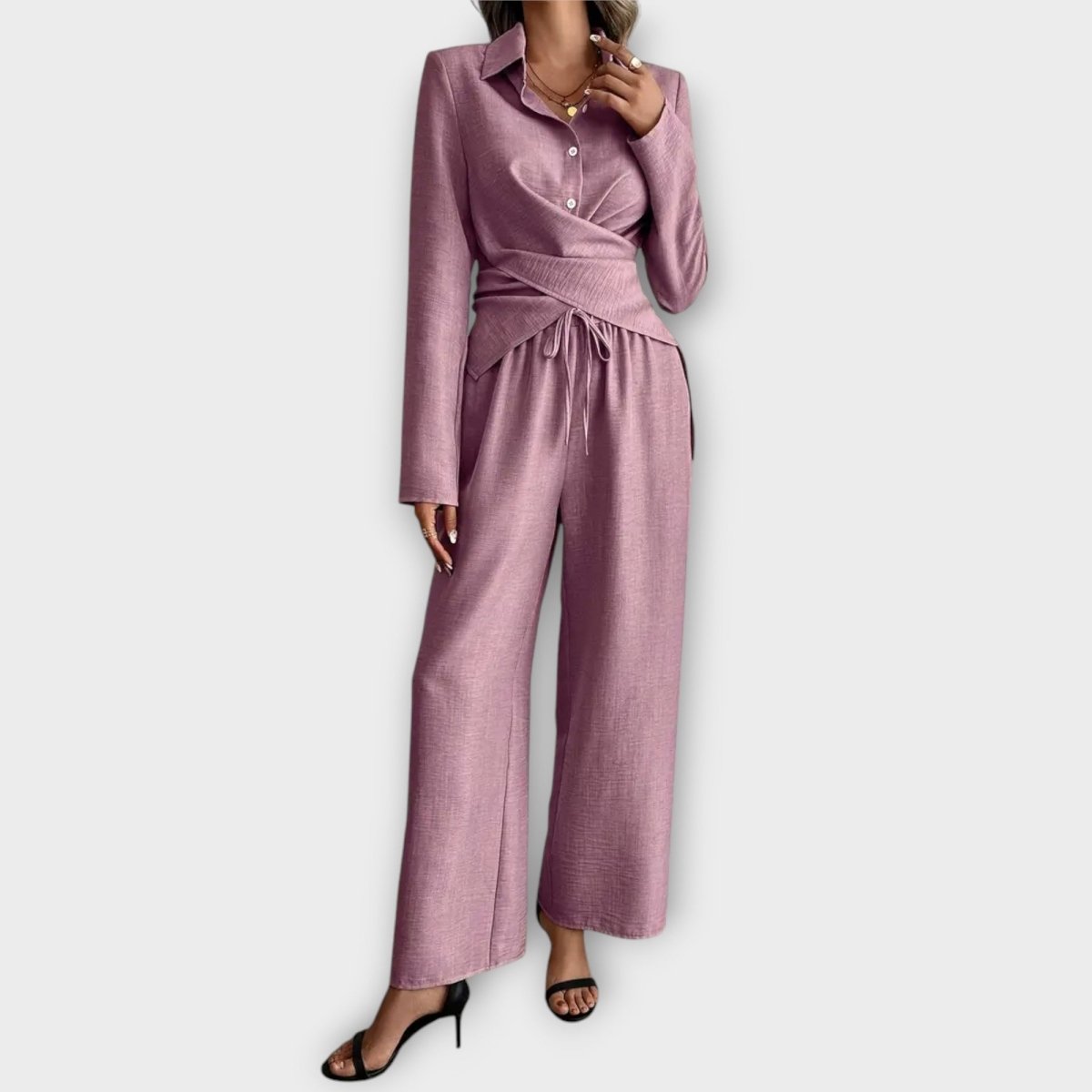 Livia™ | Conjunto elegante de 2 peças - | Benedita Lisboa