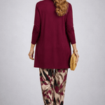 Luana™ | Conjunto de 3 Peças Roxo - | Benedita Lisboa
