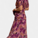 Luana™ | Vestido elegante com decote em V - | Benedita Lisboa