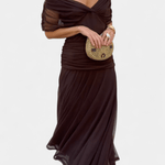Luana™ | Vestido elegante com decote em V - | Benedita Lisboa