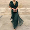 Luana™ | Vestido elegante com decote em V - | Benedita Lisboa